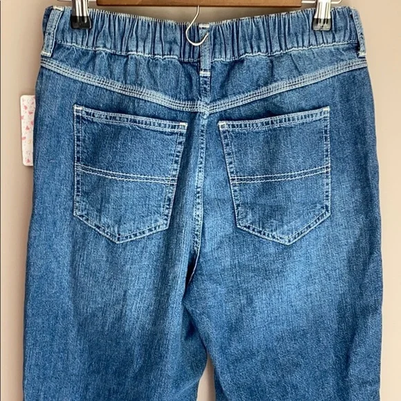 NWT Free People Baby Barrel Cropped Jeans XS - Picture 7 of 8